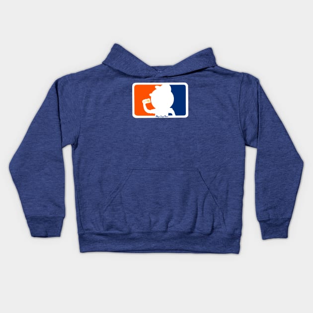 Mr Met Major League Brews Kids Hoodie by Major League Brews 